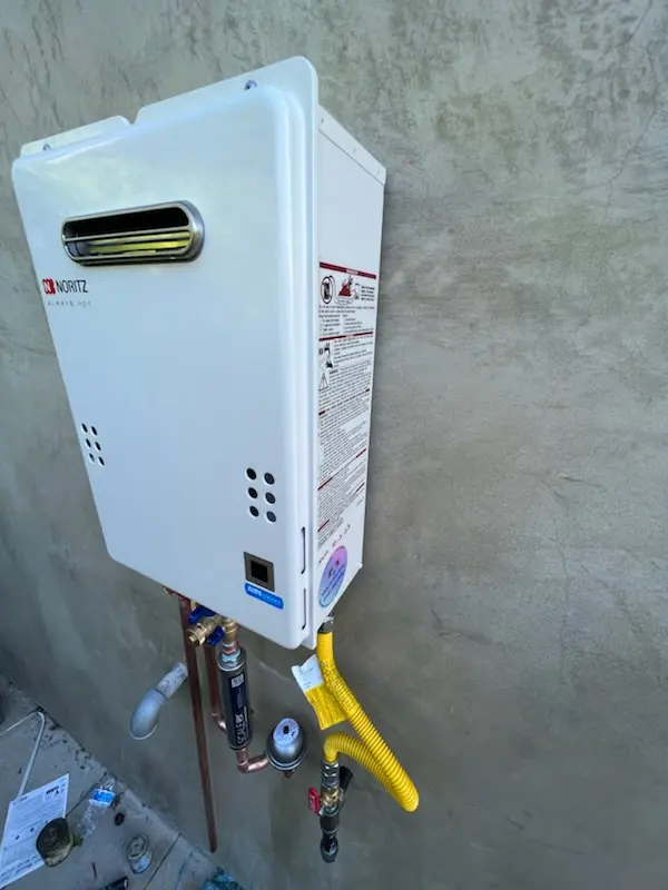 Tankless water heater installation for Virginia Key homes