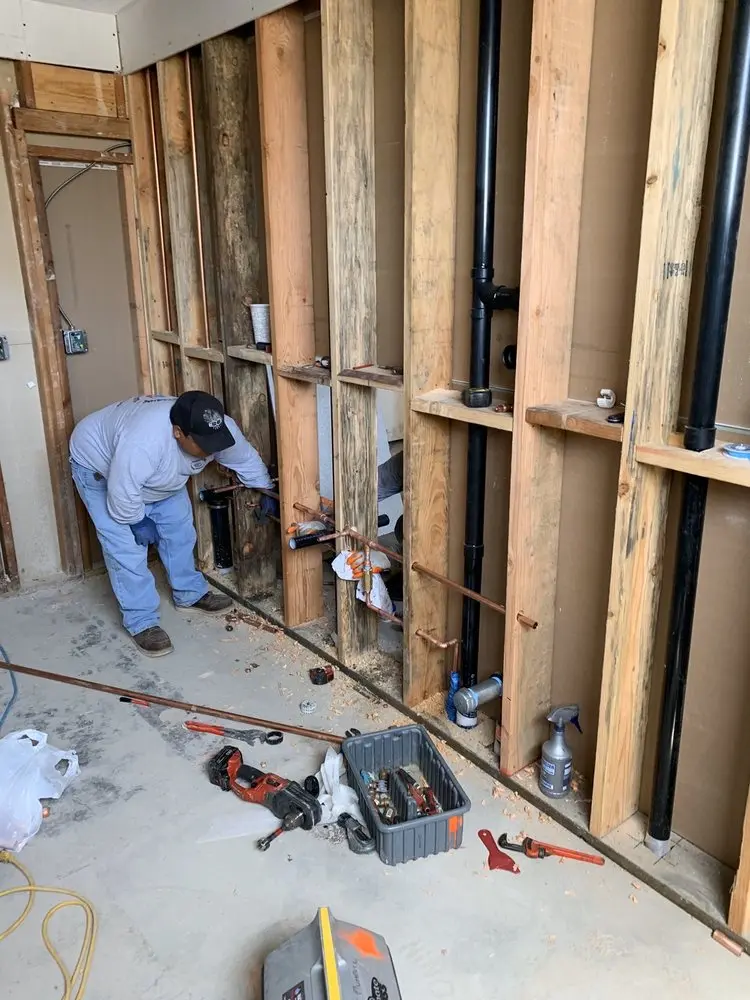 Commercial rough-in plumbing for Water Heater Replacement in Virginia Key